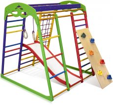 Дитячий спортивний куточок SportBaby Юнга Plus 6 (Бук, до 60 кг)